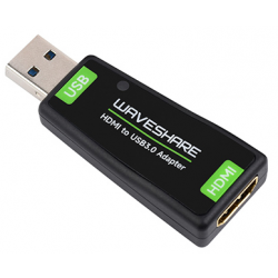 Adapter HDMI na USB 3.0 do gier, przesyłania strumieniowego, kamer Waveshare